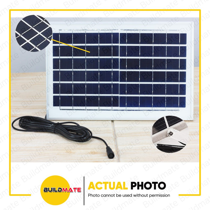 SOLAR Floodlight with Panel 60W IP67 •BUILDMATE•