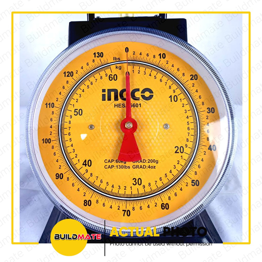 INGCO Spring Table Scale 60kg HESA5601 •BUILDMATE• IHT — Buildmate