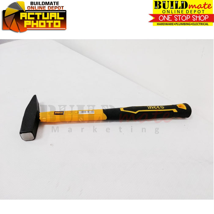 BUILDMATE Ingco Machinist Hammer Drop-forged Hammerhead 200g-1500g with Fiberglass Handle SOLD PER PIECE - IHT
