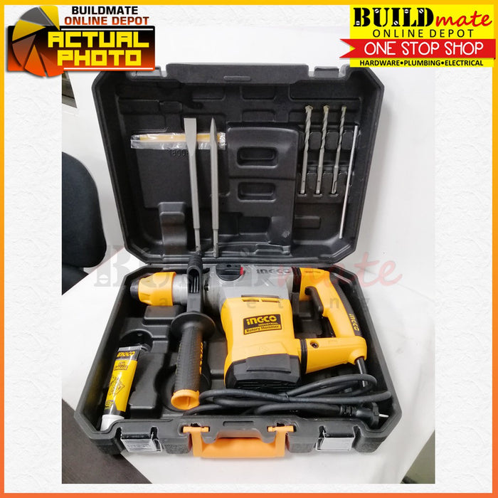 INGCO Rotary Hammer Chipping Gun 1800W RH18008 +FREE TAPEMEASURE •BUILDMATE• IPT