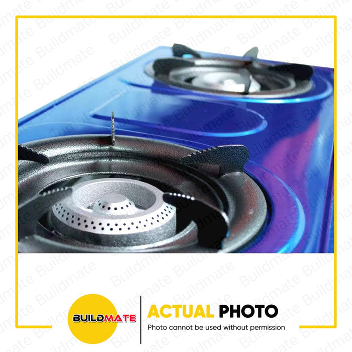 MICROMATIC Stainless Gas Stove Double Burner MGS-233 •BUILDMATE•