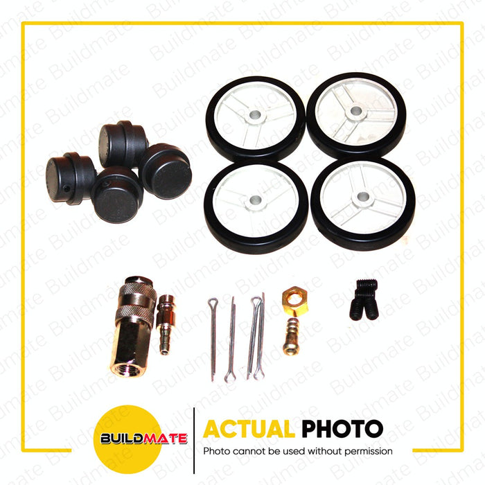 INGCO 4HP 100L Air Compressor Oil Free Noiseless System 1500W SUPER SELECT ACS2241001P •BUILDMATE• IPT