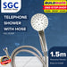 S.G.C. Telephone Shower with Hose SGC-2030R1 100% ORIGINAL / AUTHENTIC •BUILDMATE•
