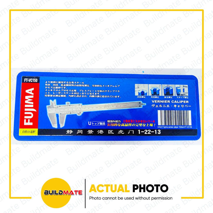 FUJIMA Vernier Caliper 150mm FT-VC150 •BUILDMATE•