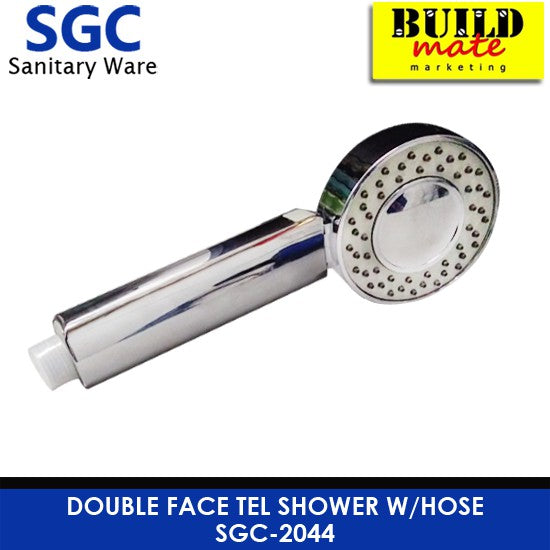 S.G.C. Double Face Telephone Shower Head w/Hose S.G.C.-2044