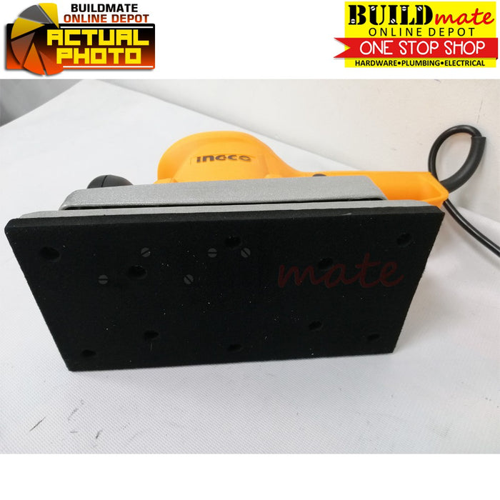 INGCO Finishing Sander 220x110mm Fast Clamp 350W FS35028 +FREE TAPEMEASURE & GLOVES •BUILDMATE• IPT