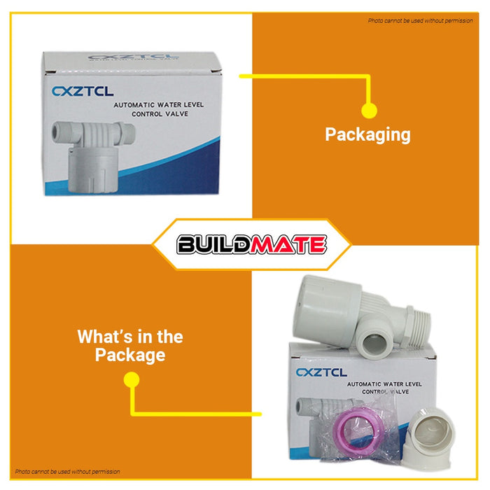 CXZTCL (Inside Type TOP INLET) Automatic Water Level Control Float Valve Switch •BUILDMATE•