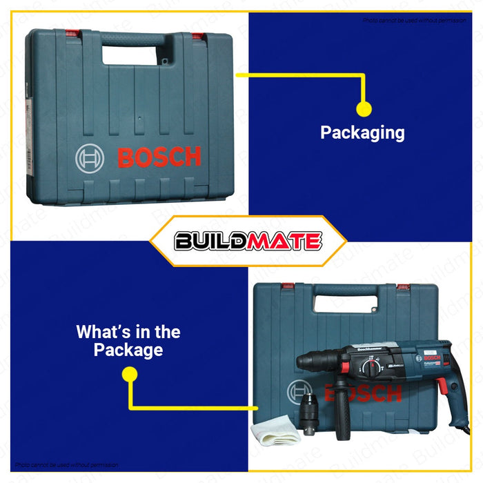 Bosch 820W SDS Plus Hammer Drill with Carrying Case Rotary Hammer Drill GBH 2-28 DFV 06112672K1 BPT