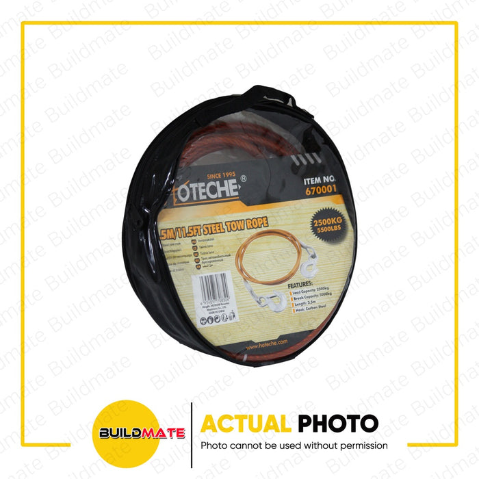 HOTECHE Steel Tow Rope 3.5m HTC-670001 •BUILDMATE•