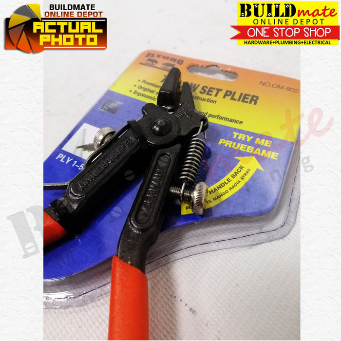 EL TORO Saw Set Pliers 7" OM-802 •NEW ARRIVAL!•