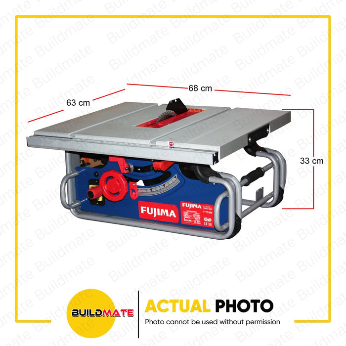 FUJIMA JAPAN Table Saw 1800W 10" Heavy Duty FT-TS1800 •BUILDMATE•
