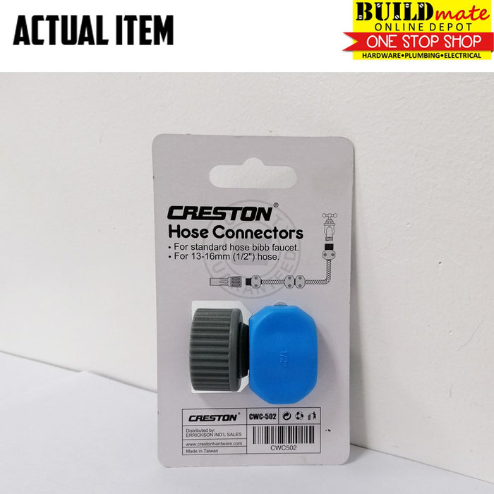 CRESTON Hose Connector for Garden Hose 13mm 1/2