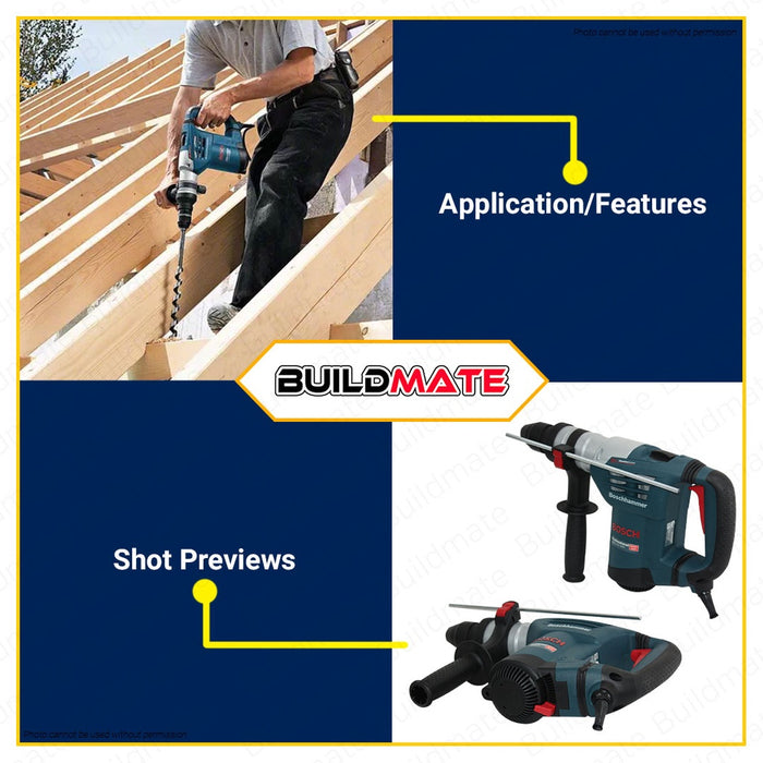 Bosch 900W SDS Plus Hammer Drill with Carrying Case Rotary Hammer Drill GBH 4 32 DFR 06113321K0 BPT