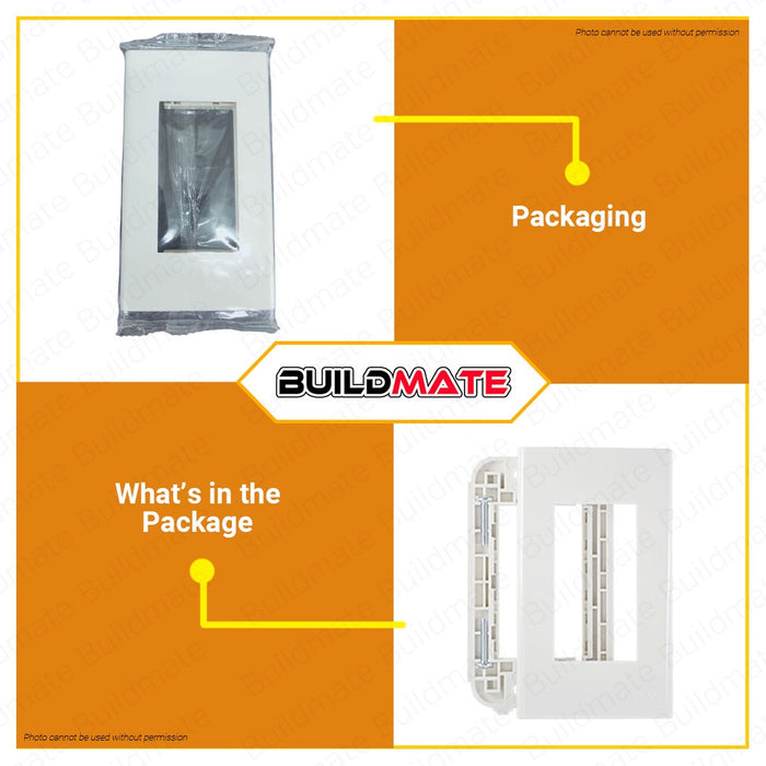 Omni 3-Gang Plate WWP-113 WIDE SERIES •BUILDMATE•