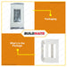 Omni 3-Gang Plate WWP-113 WIDE SERIES •BUILDMATE•