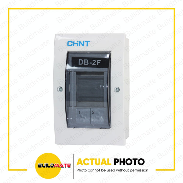 CHINT 2 WAYS FLUSH Type Panel Distribution Box Board for Din Rail Breaker DB-2F •BUILDMATE•