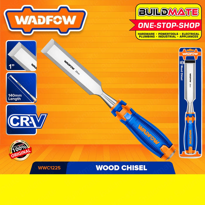 WADFOW Wood Chisel 6mm 9mm 12mm 14mm 16mm 19mm 22mm 25mm [SOLD PER PIECE] •BUILDMATE• WHT
