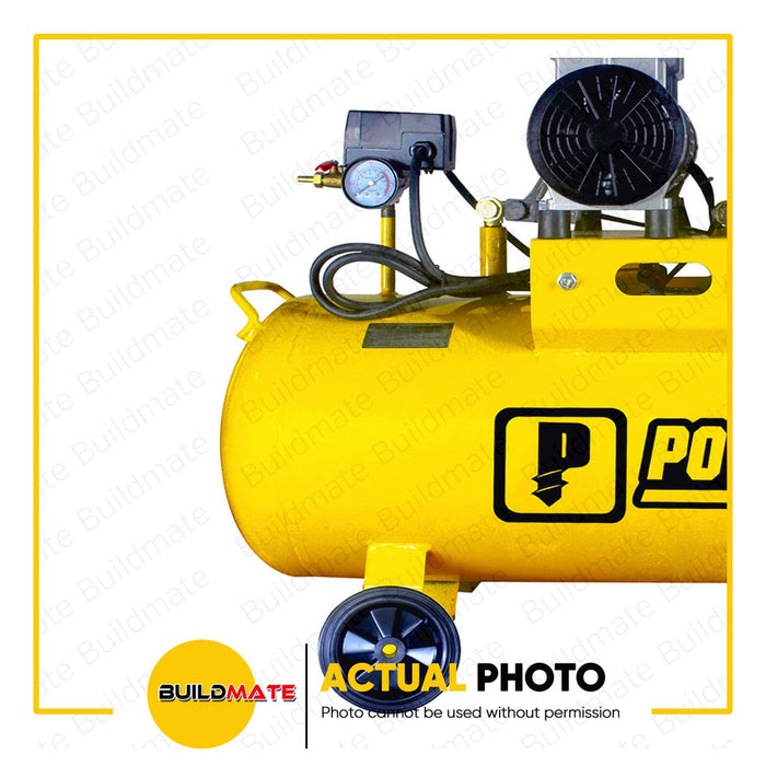 POWERHOUSE Oil and Noiseless Air Compressor 3HP 3 Motors PH-OLESS-70L-3HP + FREE YUKO GOGGLES