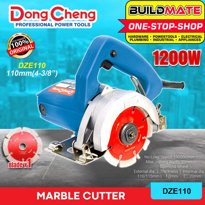 DONG CHENG Concrete Marble Cutter 1200W  DZE110 •BUILDMATE•