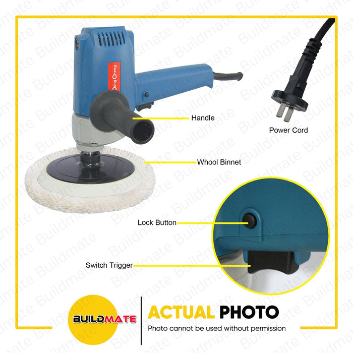 DONG CHENG Sander Polisher  7" 570W DSP02-180 •BUILDMATE•