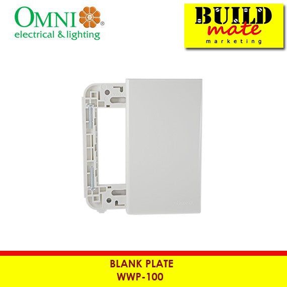 [WHOLESALE] (10PCS) OMNI Blank Plate WWP-100 WIDE SERIES •BUILDMATE•