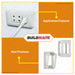 Omni 3-Gang Plate WWP-113 WIDE SERIES •BUILDMATE•