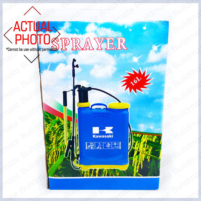 KAWASAKI Manual Knapsack Sprayer 16L for Disinfecting •BUILDMATE•