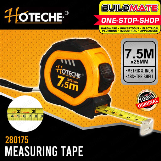 Hoteche Measuring Tape Measure 7.5 meters HTC-280175 •BUILDMATE•