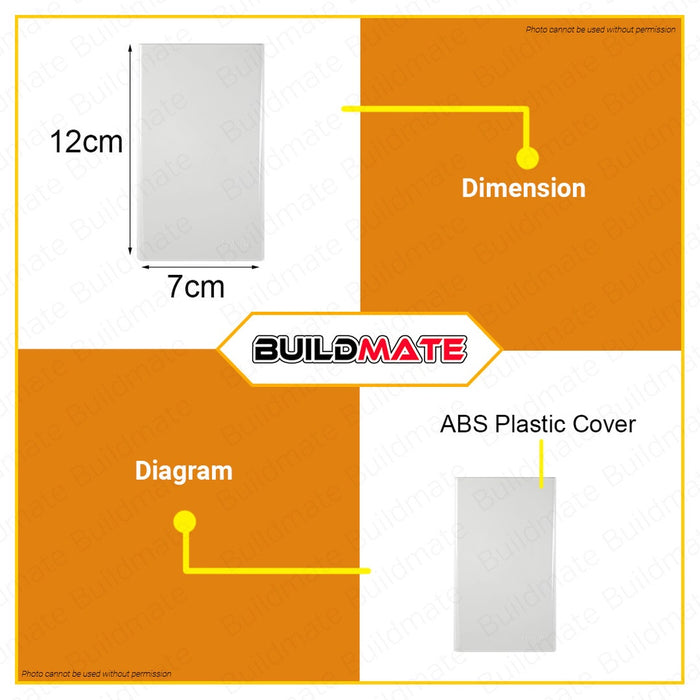 OMNI Blank Plate WWP-100 WIDE SERIES •BUILDMATE•