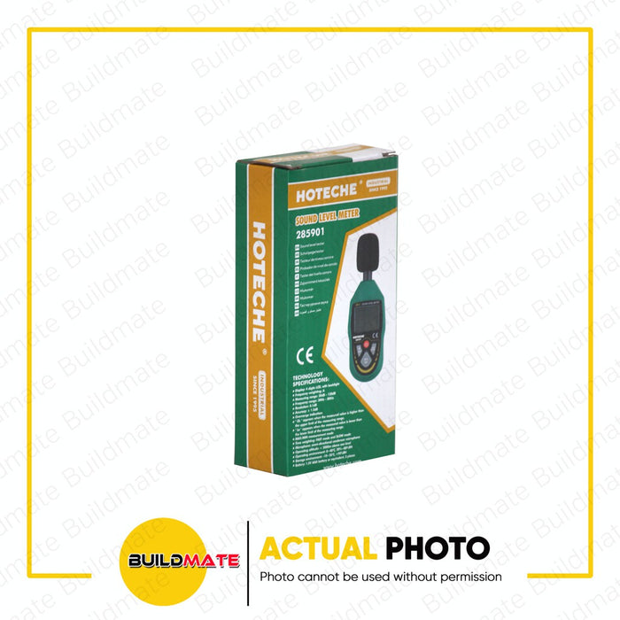 HOTECHE Sound Level Meter 4 Digits LCD HTC-285901 •BUILDMATE•
