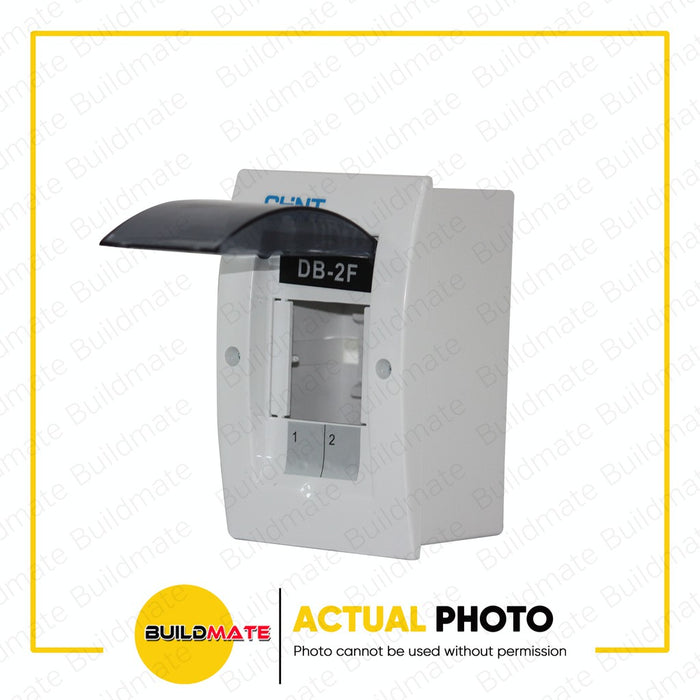 CHINT 2 WAYS FLUSH Type Panel Distribution Box Board for Din Rail Breaker DB-2F •BUILDMATE•