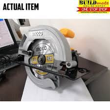 [COMBO B] INGCO Circular Saw CS18518 + Jigsaw JS400285 +FREE INGCO GOGGLES, GLOVES & TAPEMEASURE •BUILDMATE• IPT