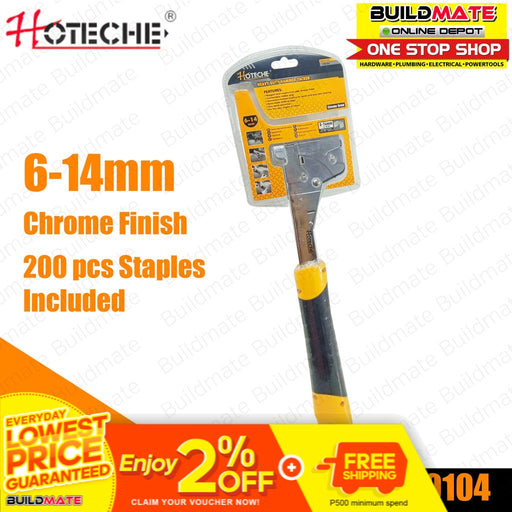 HOTECHE Hammer Tacker 6-14mm Heavy Duty 170104 •BUILDMATE•
