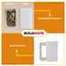 OMNI Blank Plate WWP-100 WIDE SERIES •BUILDMATE•