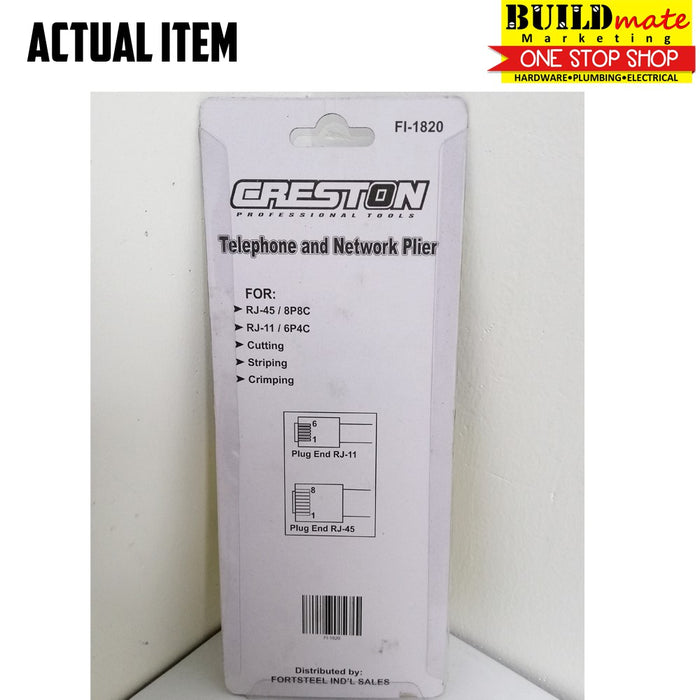 CRESTON Telephone / Network Pliers CCTV LAN FI-1820