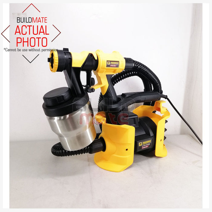 POWERHOUSE HVLP Floor Based Electric Paint Spray Gun Set with Stainless Container 600W PH-ESG-600S •BUILDMATE