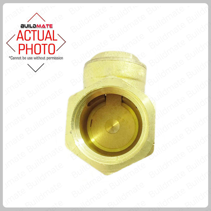 MAXTEN Brass Swing Check Valve 1-1/4" •BUILDMATE•