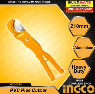 INGCO PVC Pipe Cutter 210mm HPC0535 •BUILDMATE• IHT — Buildmate