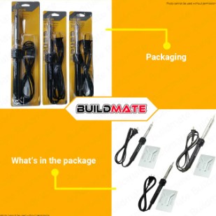 LOTUS Industrial Electric Soldering Iron 40W | 60W | 100W [SOLD PER PIECE] Straight Tip Head Adjustable Electric Temperature Fastening & Soldering Tools SI040E LTHT40SE / SI060E LTHT60SE / SI100E LTHT100SE •BUILDMATE• LHT