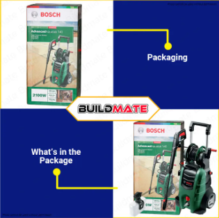 BOSCH Advance Aquatak 140 High Pressure Washer Cleaner AQT-140 ASIA VERSION •BUILDMATE•