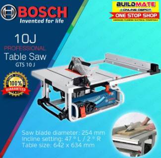 [SUPER SALE] BOSCH Professional Table Saw 1800W GTS 10 J BPT •BUILDMATE•