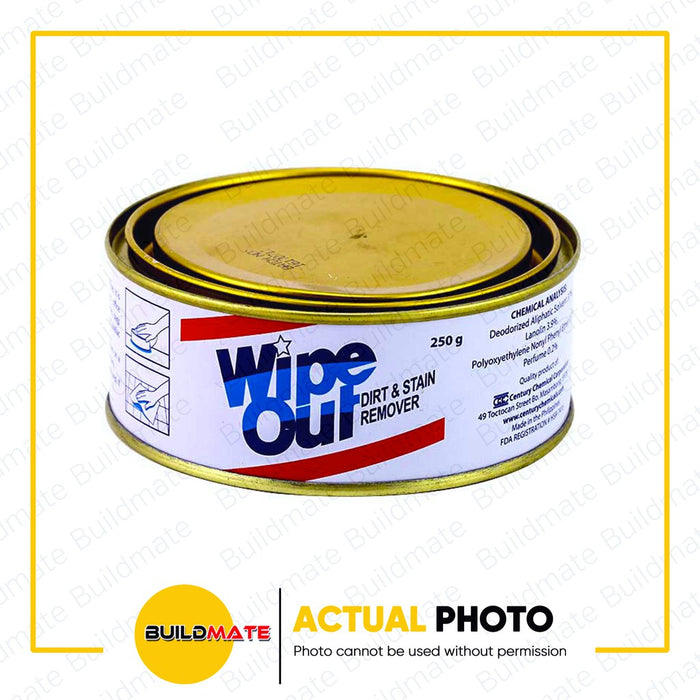 Wipe Out Dirt and Stain Remover in metal can 250g •BUILDMATE•