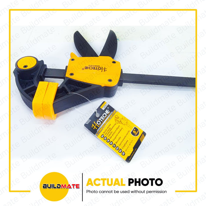 HOTECHE Quick Ratchet Bar Clamp 6 x 63mm •BUILDMATE•