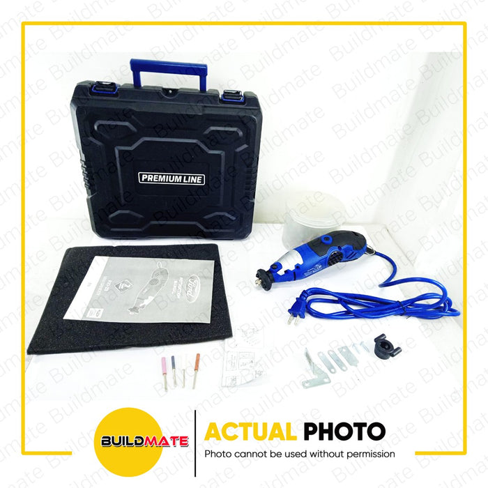 [CLEARANCE SALE] FORD Mini Rotary Die Grinder with Case & Accessories 180W FX1-23 •BUILDMATE•