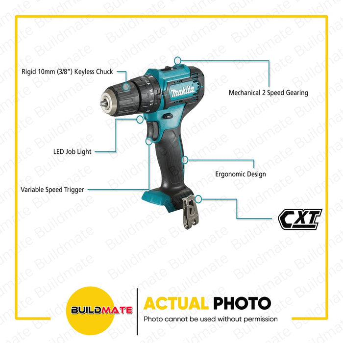 MAKITA Original Lithium Ion Cordless Hammer Drill 12V •BUILDMATE•