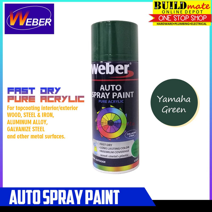 WEBER Auto Spray Paint SP-1016 YAMAHA GREEN