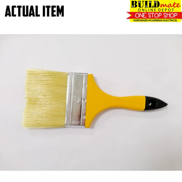 PANCLUB Utility Paint Brush 4" •BUILDMATE•