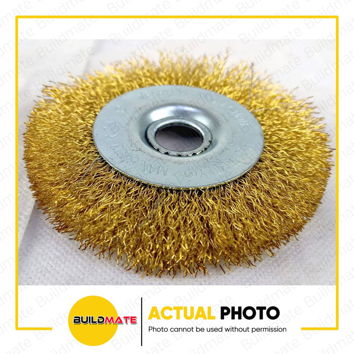 BUTTERFLY Circular Wire Brush 100mm 4" CWB-4 •BUILDMATE•