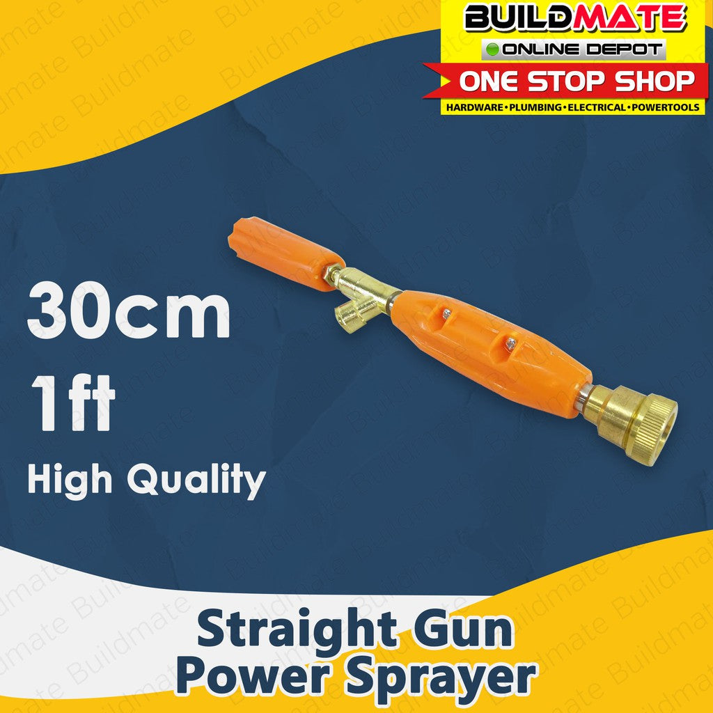 Power Pressure Washer Sprayer Straight Gun 30cm 1 feet •BUILDMATE ...