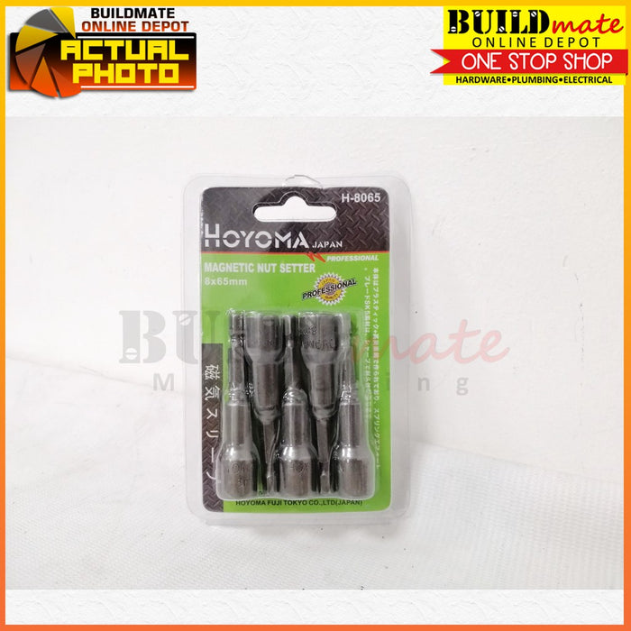 Hoyoma 5PCS/SET Magnetic Nut Setter Tex Screw Adaptor •BUILDMATE• HYMA